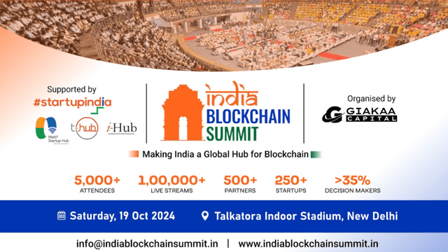 Giakaa Capital Unites Government, Investors, Startups at India Blockchain Summit