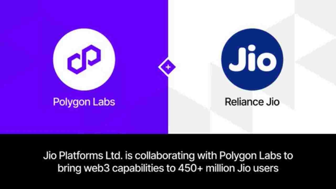 BREAKING NEWS : Reliance Jio Partners with Polygon Labs to Embrace Web3 Technology